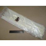 Хомут пластиковий 7.6х500мм. білий 100шт./уп. <ДК> 