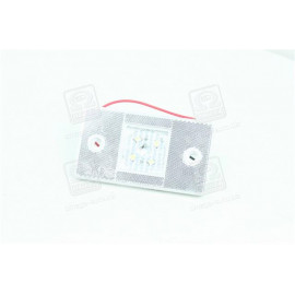 Фонарь габаритный боковой 12В Грузовые Авто (белый, светодиод) <ДК>