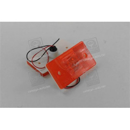 Фонарь габаритный боковой 24В Грузовые Авто (оранжевый, светодиод) <ДК>