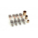 Щітка стартера (8шт) + втулки стартера (3шт) (к-кт) КамАЗ 