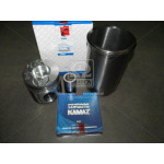 Гильзо-комплект КАМАЗ 740 с низким поршнем (ГП+Кольца+Палец) П/К (покупн. КамАЗ) 