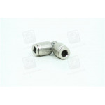 З'єднувач аварійний кутов. 6x6 метал. трубки ПВХ (RIDER) 