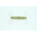 З'єднувач 8мм зубчастий для трубки (метал) (RIDER) 