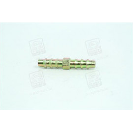 З'єднувач 8мм зубчастий для трубки (метал) (RIDER)