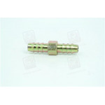 З'єднувач 10мм зубчастий для трубки (метал) (RIDER) 