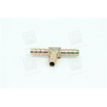 Трійник 10мм зубчастий для трубки (метал) (RIDER) 