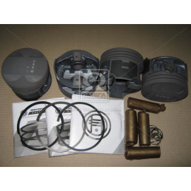 Поршень цилiндра ЗМЗ 406 d=93,0 (п/п+ст/к+п/к) (гр.А)(Black Edition)М/К (МД Кострома)