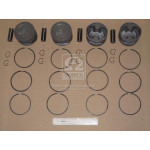 Поршень цилiндра УМЗ 4213,16(Евро3) d=101,0 (п/п+ст/к+п/к) (гр.А)(Black Edition) (МД Кострома) 