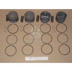 Поршень цилiндра УМЗ 4213,16(Евро3) d=101,0 (п/п+ст/к+п/к) (гр.Б)(Black Edition) (МД Кострома) 