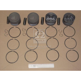 Поршень цилiндра УМЗ 4213,16(Евро3) d=101,0 (п/п+ст/к+п/к) (гр.Б)(Black Edition) (МД Кострома)