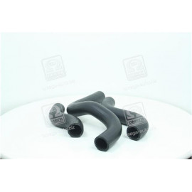 Патрубок радіатора DAEWOO LANOS 1,5 з конд.(компл. 3шт.) СТАНДАРТ <ДК>