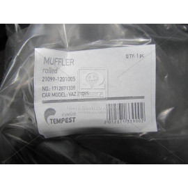 Глушник ВАЗ 21099 закатний (TEMPEST)