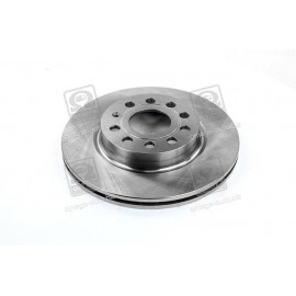 Диск гальмівний SKODA OCTAVIA A5/VW CADDY III/GOLF 04- передн. (RIDER)