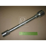 Ключ балонный ГАЗ,ЗИЛ (21х41) (квадрат 21 под футорку, L=400 mm)(цинк) 