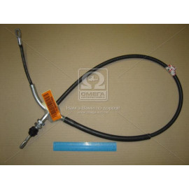 Трос ручного гальма ГАЗ 3307,3309 задн. лiв. (1450мм) <ДК>  Трос ручного гальма ГАЗ 3307,3309 задн. лiв. (1450мм) <ДК>