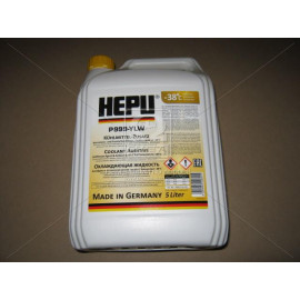 Антифриз HEPU G11 YELLOW концентрат (Канистра 5л)