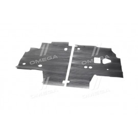 Килимок підлоги кабіни МТЗ (к-т 2 шт. лів/прав) МК (вир-во Білорусь)