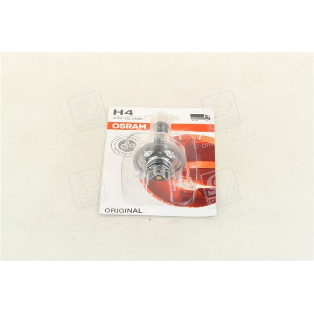 Лампа H4 24V 75/70W P43t (1 шт) blister (вир-во OSRAM)