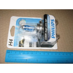 Лампа накалу H4 12V 60/55W P43t-38 Cristal Vision 1шт blister 4300K (вир-во Philips) 
