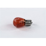 Лампа 12V 21W BA15S Amber (Квант) 