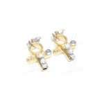 Клема акк. 2 шт. (латунна) євро трубка КАМАЗ, МАЗ, (200 гр.) 