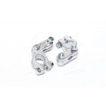 Клемма акк. 2 шт. (свинец) КАМАЗ,МАЗ,ГАЗ,Трактора (370 гр.) 