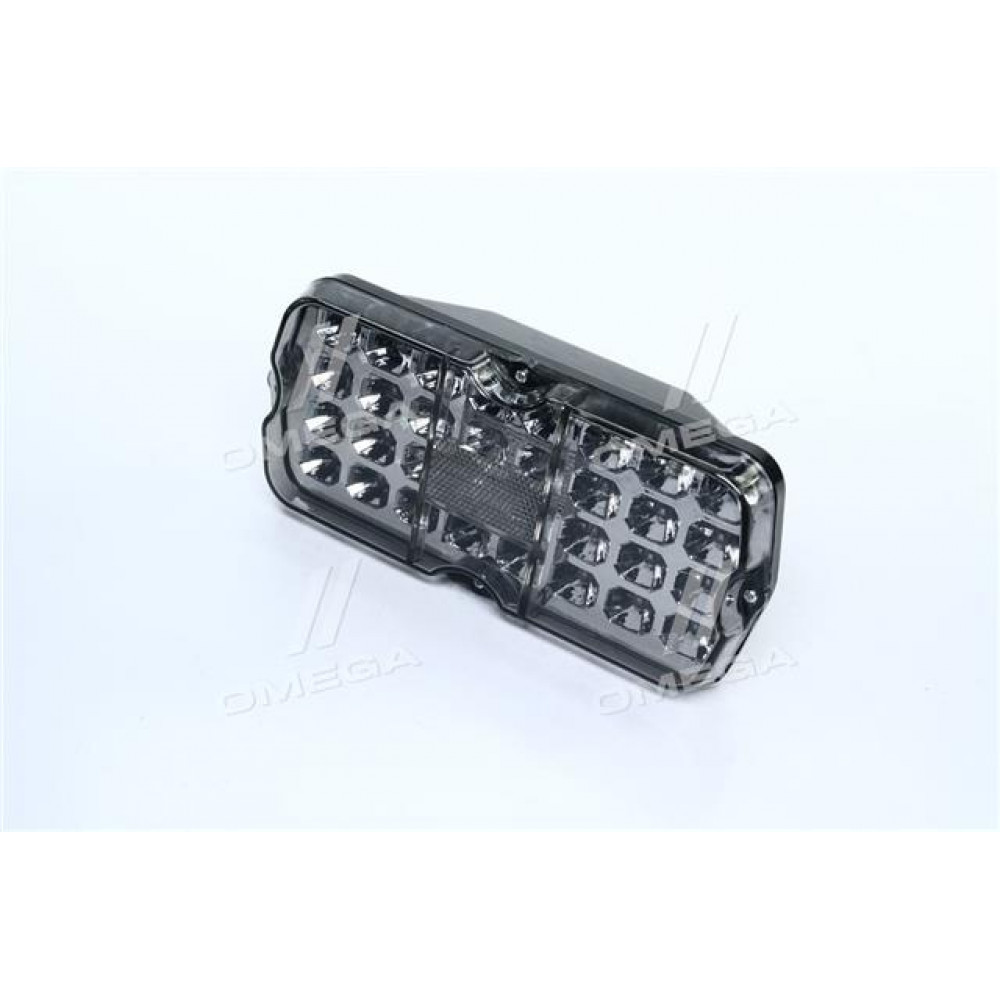 Фонарь УАЗ задн. LED 12В (белое стекло) <ДК>