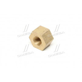 Гайка колектора М10х1,25 ГАЗ, МАЗ, КаМАЗ, ЗИЛ, Трактори (h10мм, латунь, ключ17)