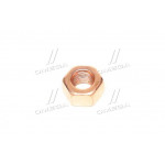 Гайка колектора М10х1,0 ГАЗ, МАЗ, КаМАЗ, ЗИЛ, Трактори (h11мм, обмеднен, ключ17) 