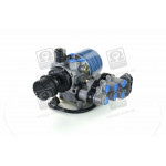 Кран  6-ти контурн. DAF (з фiльтром)   (RIDER) 