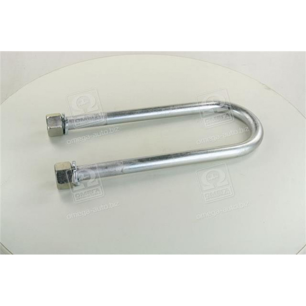 Стремянка рессоры 100x24x320 BPW (М24х2,0; с гайкой и гровером; гальванопокрытие) пр-во Украина