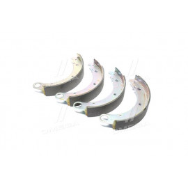 Колодка гальм. ГАЗ 3110 задн. з накл. довг. компл.(вир-во ГАЗ)