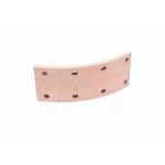 Накладка гальм. ГАЗ 3307, 3309, 53 пер. корот. свердел. (200х80) (вир-во Трибо) 