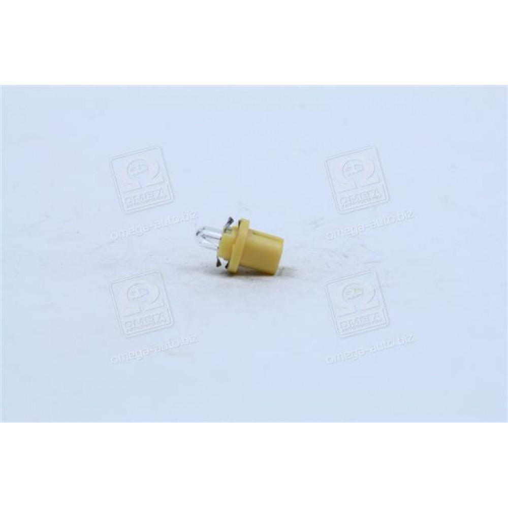 Лампа розжарювання 12v 1,5w Bx8,5d YELLOW (вир-во Narva)