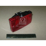 Фонарь задн. красн. универсальный прямоуг. (задняя п/тум) (пр-во ОСВАР) 