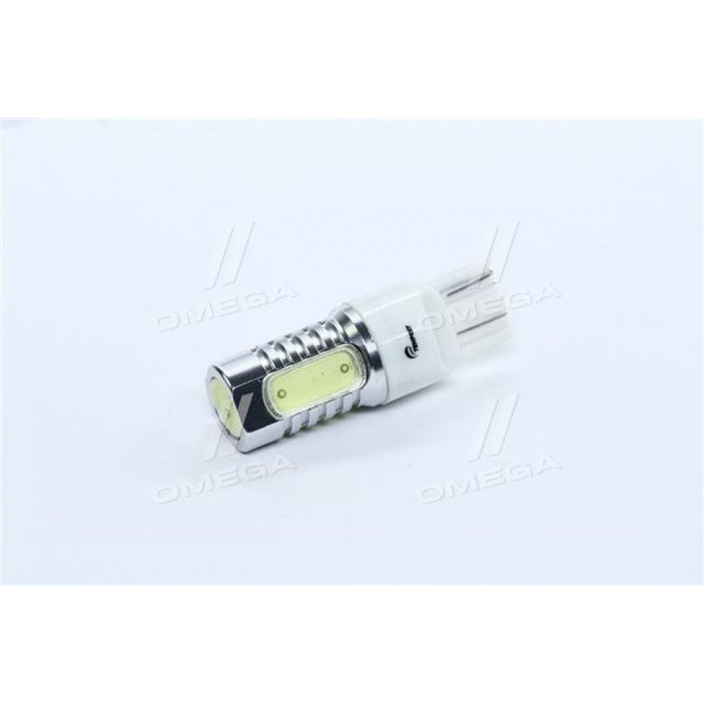 Лампа LED б / ц двоконтактний габарит, T20 -7440 стоп (4SMD) Мега-LED W3x16q 12V WHITE <TEMPEST>