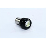 Лампа LED задній хід (лінза) 1SMD BA15s 12V WHITE <TEMPEST> 