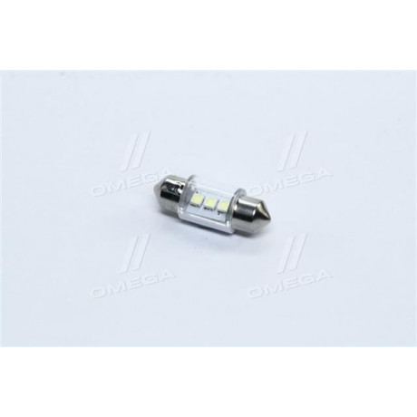 Лампа LED софитная  C5W 12V  T11x31-S8.5 (3 SMD size3528)  WHITE   <TEMPEST>