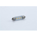 Лампа LED Софітні C5W 12V Т11x36-S8.5 (3SMD, розмір 3528) WARM WHITE <TEMPEST> 