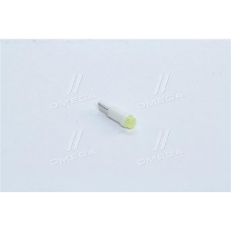Лампа LED  б/ц панель приборов, подсветки кнопок  Т5-02 (1SMD) W2,0 х4,6d  белая 12V <TEMPEST>