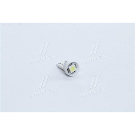 Лампа LED б/ц  габарит и панель приборов T10-1 SMD (size 5050) 24V  WHITE <TEMPEST>