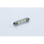 Лампа LED Софітні C5W 24V T11x39-S8.5 (3 SMD size5050) білий <TEMPEST> 