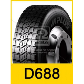 Шина 10,00R20 149/146K D688 (APLUS) з камерою та обідною стрічкою