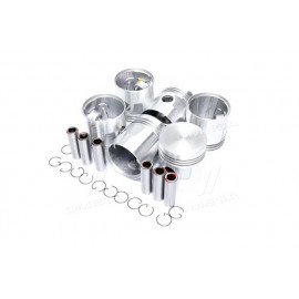 Поршень ГАЗ 52 циліндра (з пальцем і кольц.стопорн.) D = 82,5 6шт.