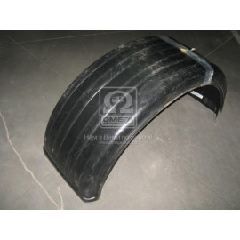 Локер Крило вантажне, односкатное, рифлене (шир. 430) (кругл.) Причепи, Напівпричепи