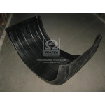 Локер Крило вантажне, двускатне, рифлене (шир 650) (велик., кругл.) КамАЗ, ЗІЛ 130, Євро, Напівприч. 