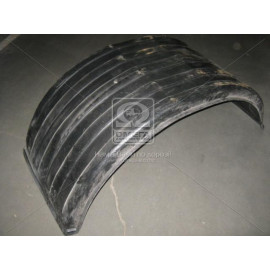 Локер Крило вантажне, двускатное, рифлене з майданчиком (Шир 670) МАЗ, Евротягач, Напівпричепи