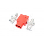 Клемма акк. 2 шт. (латунная,луженная) РЕМОНТ.усилен. евро трубка  с чехлом АКБ  КАМАЗ,МАЗ (200 гр.) 