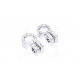 Клема акк. 2 шт. (Свинець) РЕМОНТНАЯ КАМАЗ, МАЗ, ГАЗ, Трактори (240 гр.) "Гола" під болт