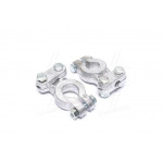 Клема акк. 2 шт. (Свинець) РЕМОНТНАЯ усілен.КАМАЗ, МАЗ, ГАЗ, Трактори (380 гр.) "Пряма планка" 